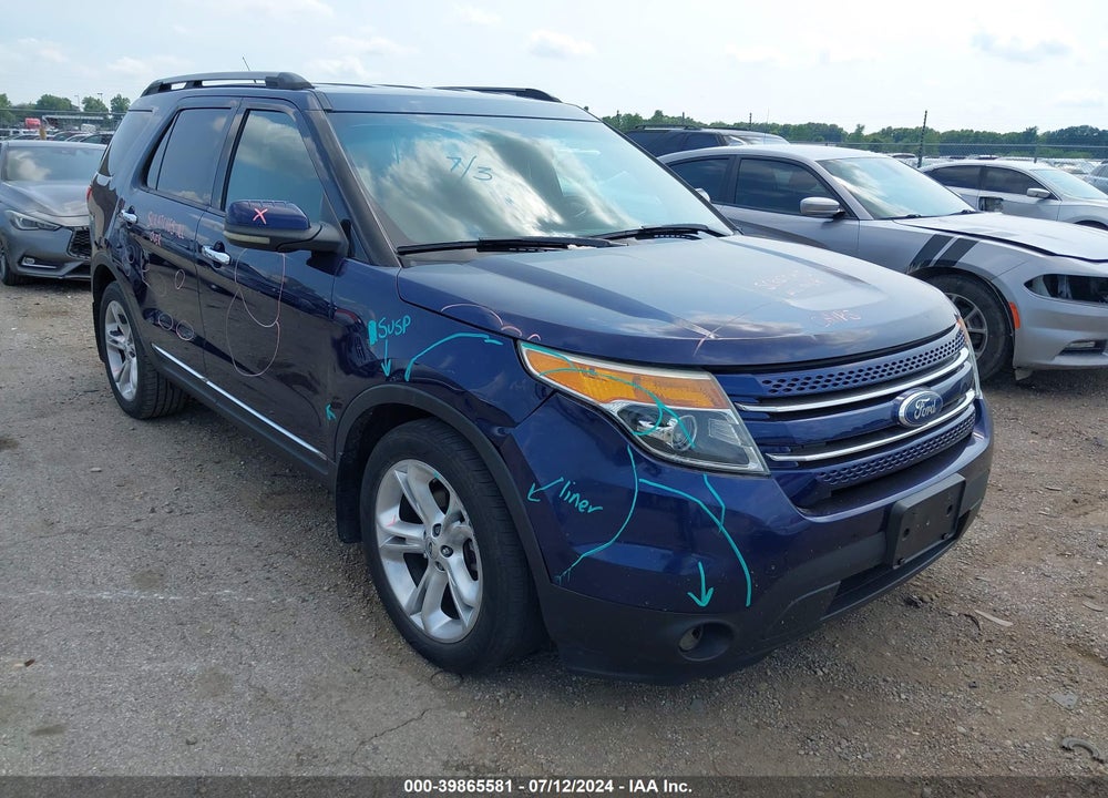 2011 FORD EXPLORER LIMITED VIN: 1FMHK7F89BGA57886