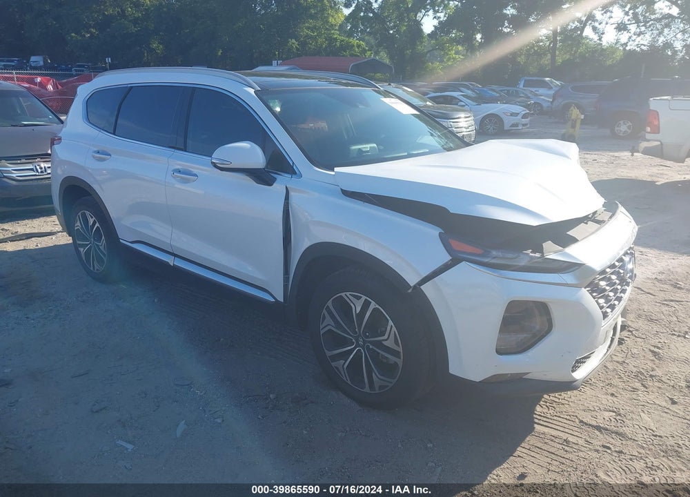 2019 HYUNDAI SANTA FE ULTIMATE 2.0T VIN: 5NMS53AA5KH129812