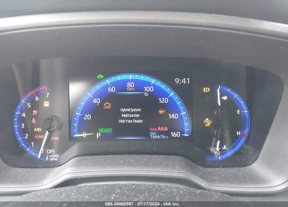 2021 TOYOTA COROLLA HYBRID LE VIN: JTDEAMDE2MJ032531