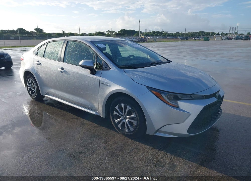 2021 TOYOTA COROLLA HYBRID LE VIN: JTDEAMDE2MJ032531