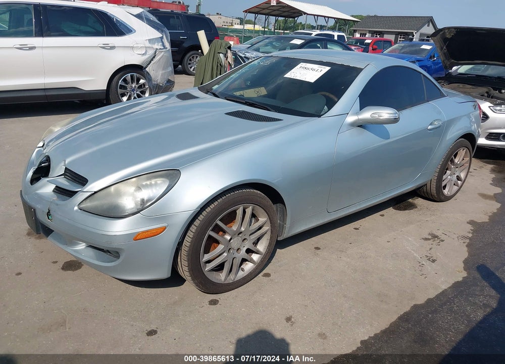 2008 MERCEDES-BENZ SLK 350 VIN: WDBWK56F08F186904