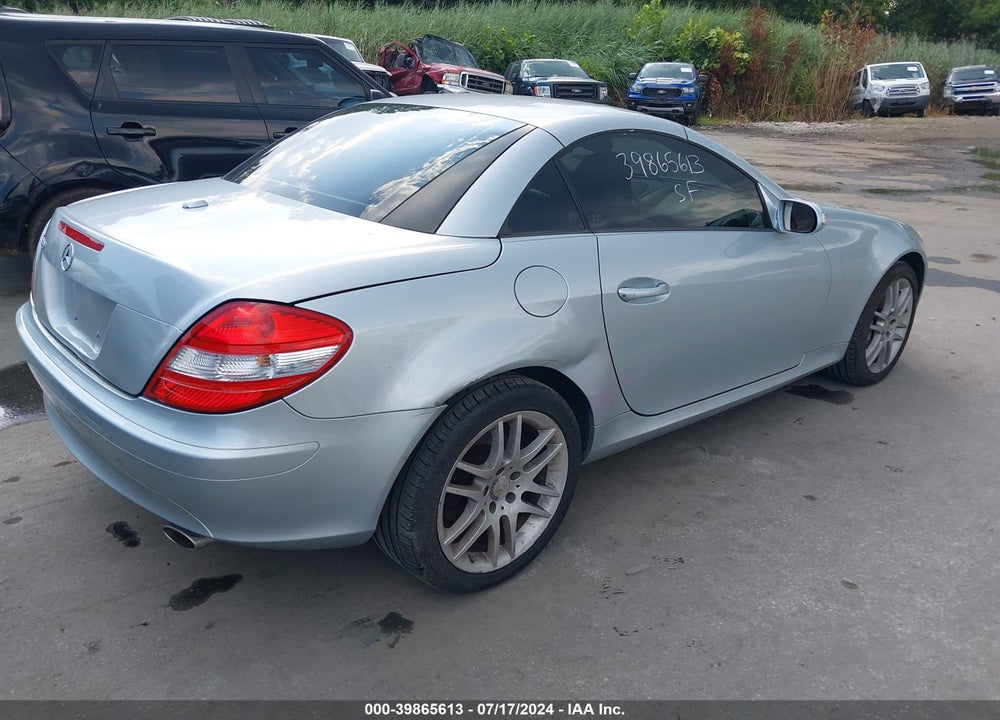 2008 MERCEDES-BENZ SLK 350 VIN: WDBWK56F08F186904