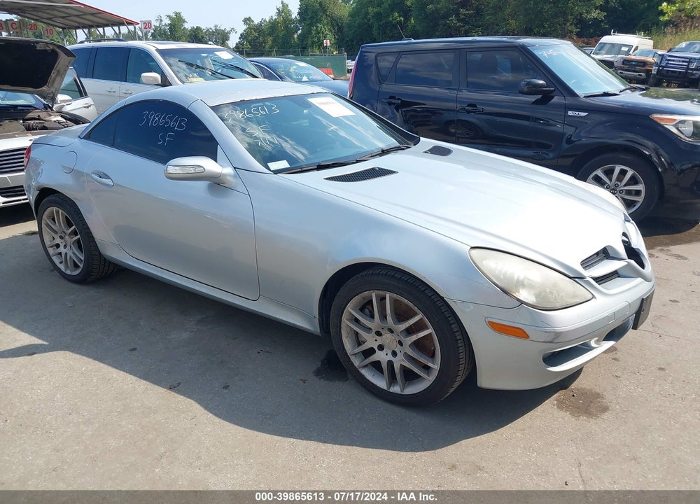 2008 MERCEDES-BENZ SLK 350 VIN: WDBWK56F08F186904