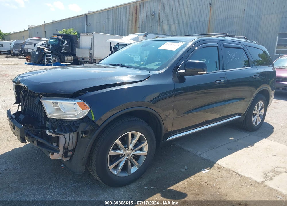 2015 DODGE DURANGO LIMITED VIN: 1C4RDJDG0FC789296