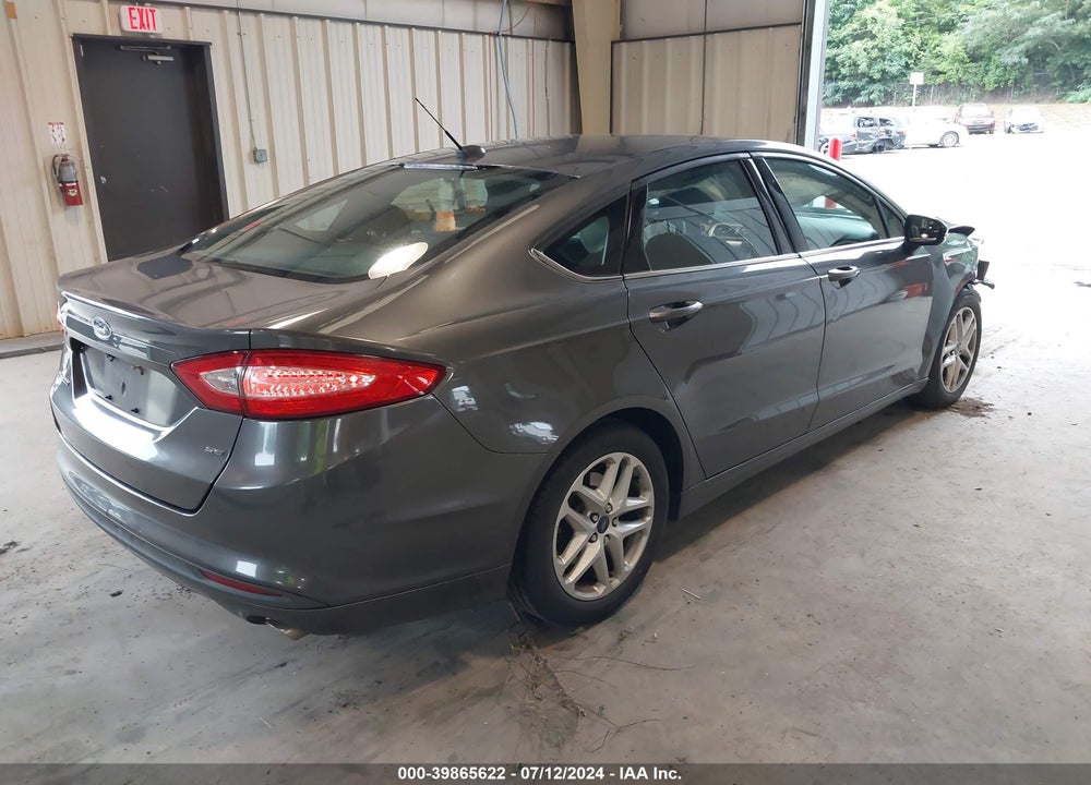 2016 FORD FUSION SE VIN: 3FA6P0H71GR367108