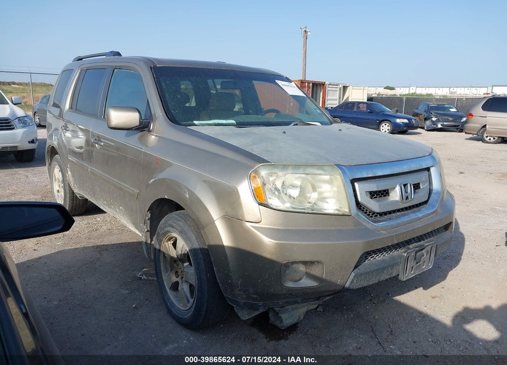 2011 HONDA PILOT EX-L VIN: 5FNYF3H53BB009735