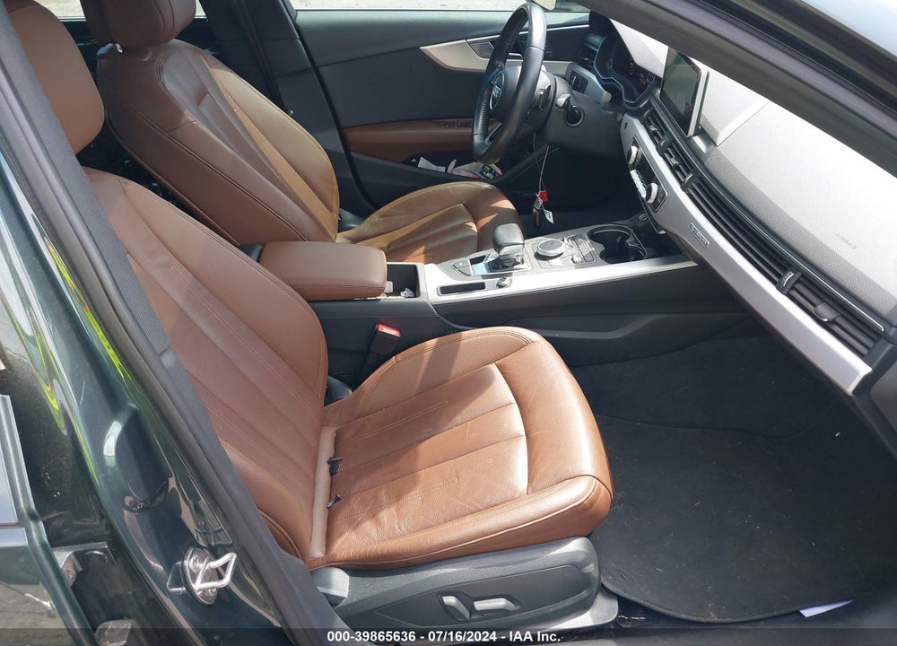 2018 AUDI A4 2.0T PREMIUM/2.0T TECH PREMIUM VIN: WAUENAF43JA054618