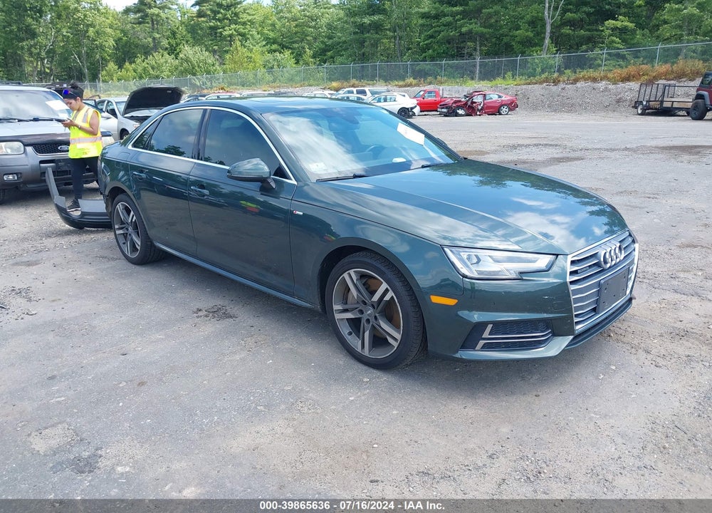 2018 AUDI A4 2.0T PREMIUM/2.0T TECH PREMIUM VIN: WAUENAF43JA054618