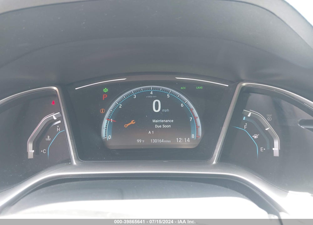 2017 HONDA CIVIC VIN: 19XFC1F82HE020192