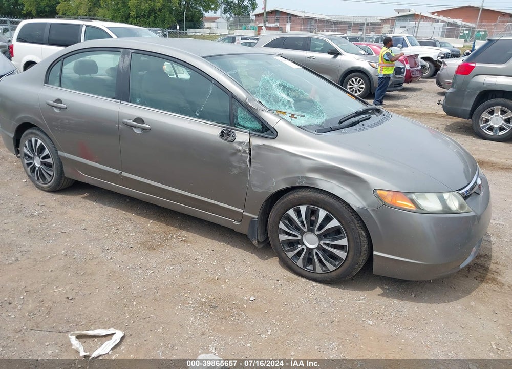2006 HONDA CIVIC LX VIN: 2HGFA16586H503278