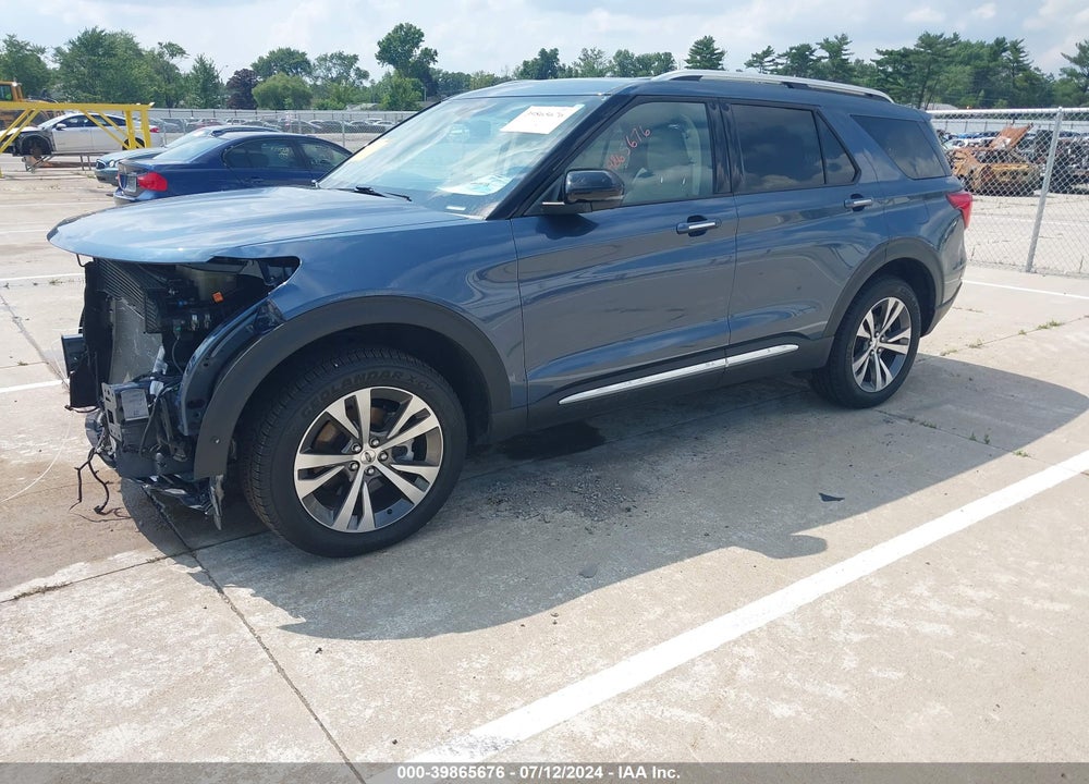 2020 FORD EXPLORER PLATINUM VIN: 1FM5K8HC8LGA37530