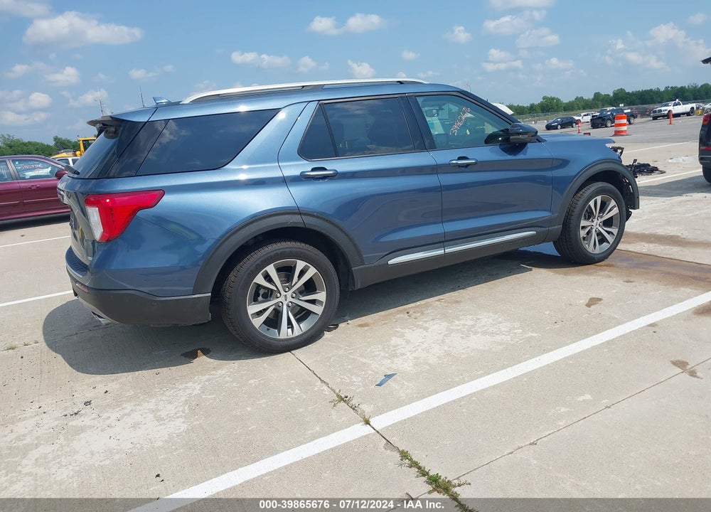 2020 FORD EXPLORER PLATINUM VIN: 1FM5K8HC8LGA37530