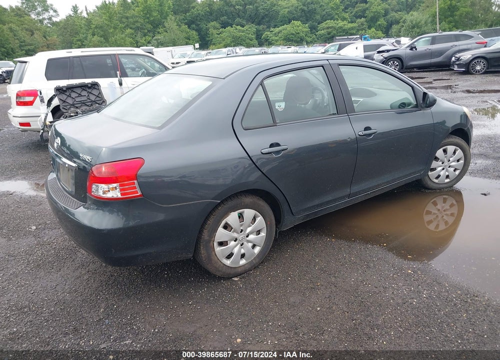 2010 TOYOTA YARIS VIN: JTDBT4K35A4078251