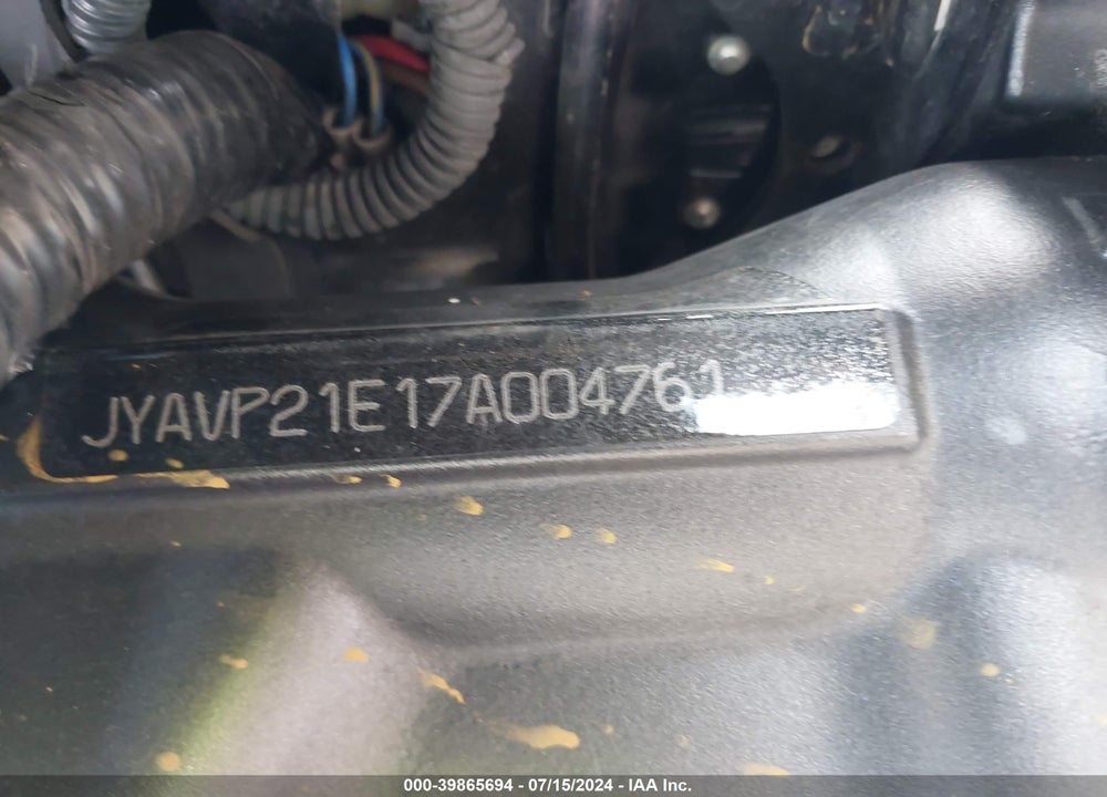 2007 YAMAHA XV1900 A VIN: JYAVP21E17A004761