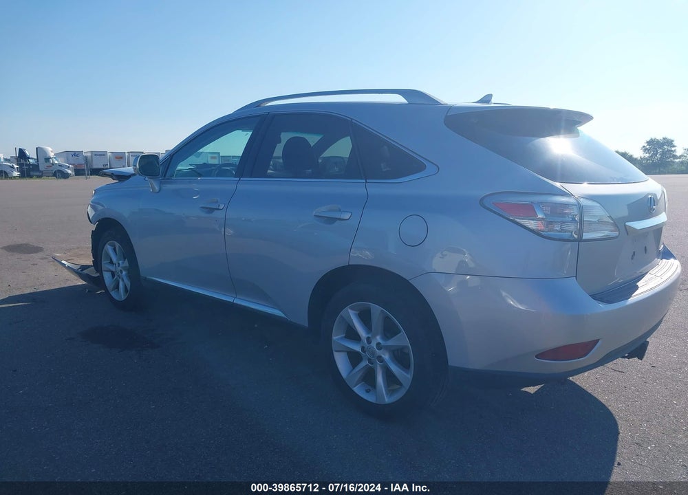 2011 LEXUS RX 350 VIN: 2T2BK1BA7BC106898