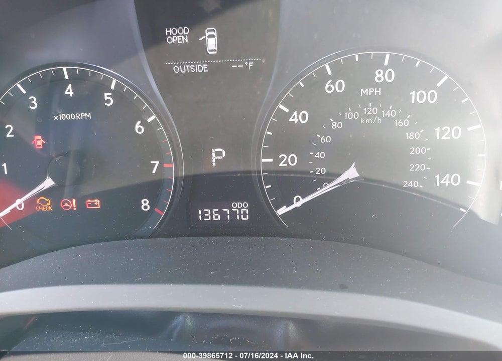 2011 LEXUS RX 350 VIN: 2T2BK1BA7BC106898
