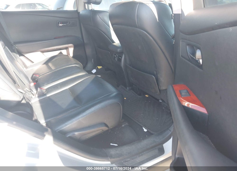 2011 LEXUS RX 350 VIN: 2T2BK1BA7BC106898