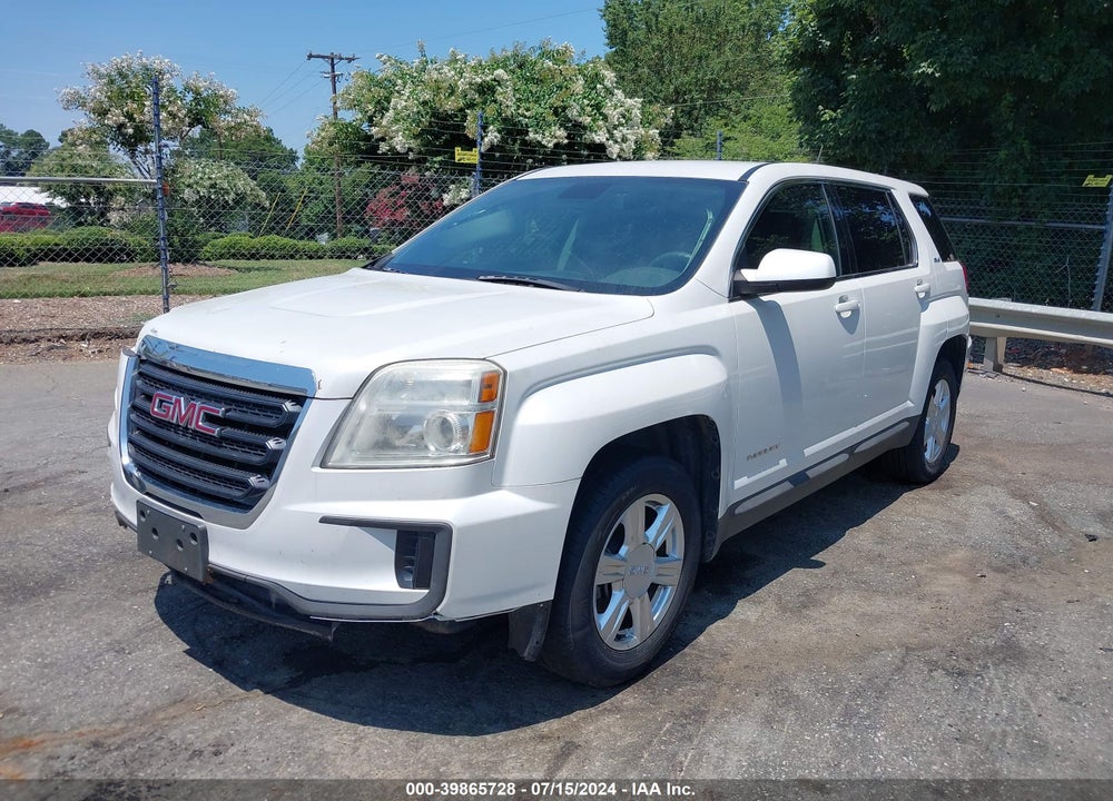 2016 GMC TERRAIN VIN: 2GKALMEK2G6179208