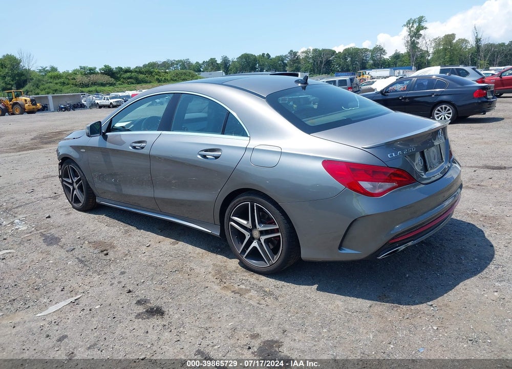 2017 MERCEDES-BENZ CLA 250 4MATIC VIN: WDDSJ4GB1HN492529