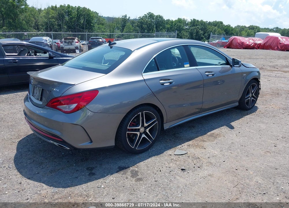 2017 MERCEDES-BENZ CLA 250 4MATIC VIN: WDDSJ4GB1HN492529