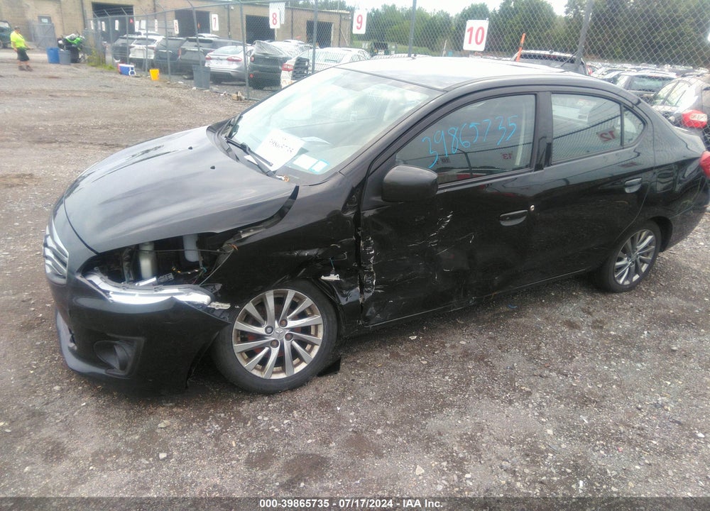 2018 MITSUBISHI MIRAGE G4 ES VIN: ML32F3FJ6JHF02075