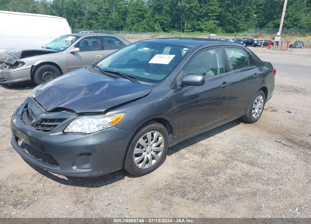 2013 TOYOTA COROLLA LE VIN: 2T1BU4EE2DC938408