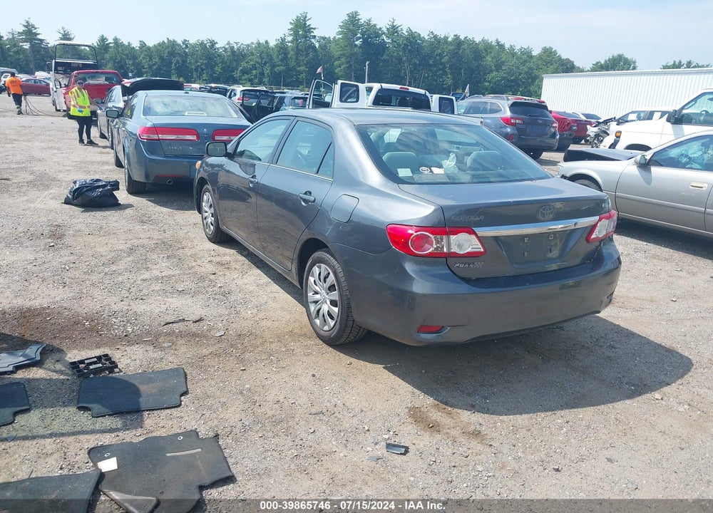 2013 TOYOTA COROLLA LE VIN: 2T1BU4EE2DC938408