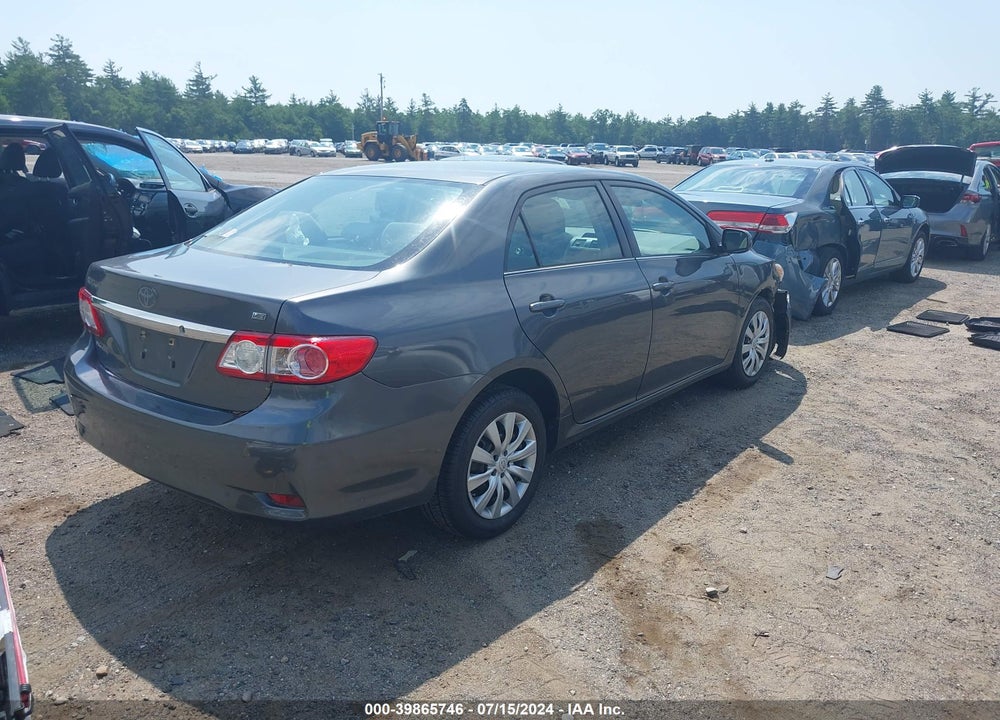 2013 TOYOTA COROLLA LE VIN: 2T1BU4EE2DC938408