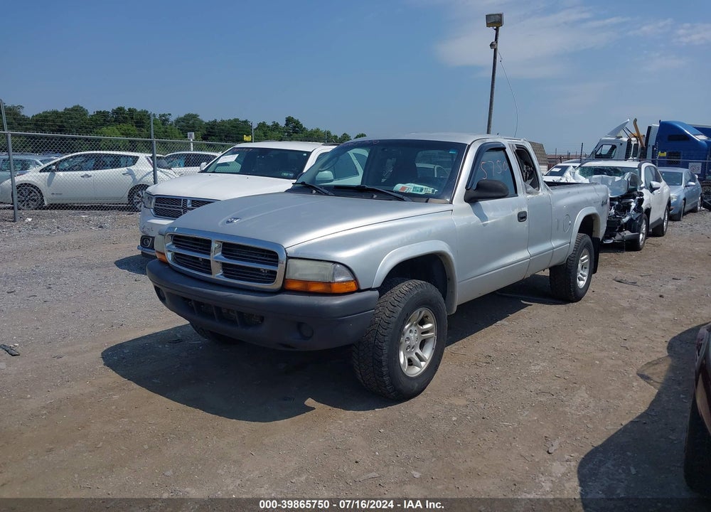 2004 DODGE DAKOTA VIN: 1D7HG12K74S649541