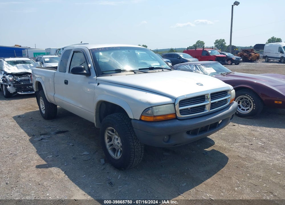 2004 DODGE DAKOTA VIN: 1D7HG12K74S649541
