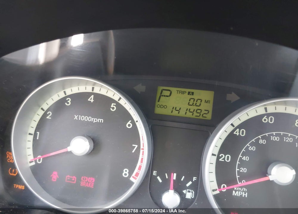 2009 HYUNDAI ACCENT GLS VIN: KMHCN46C19U293870