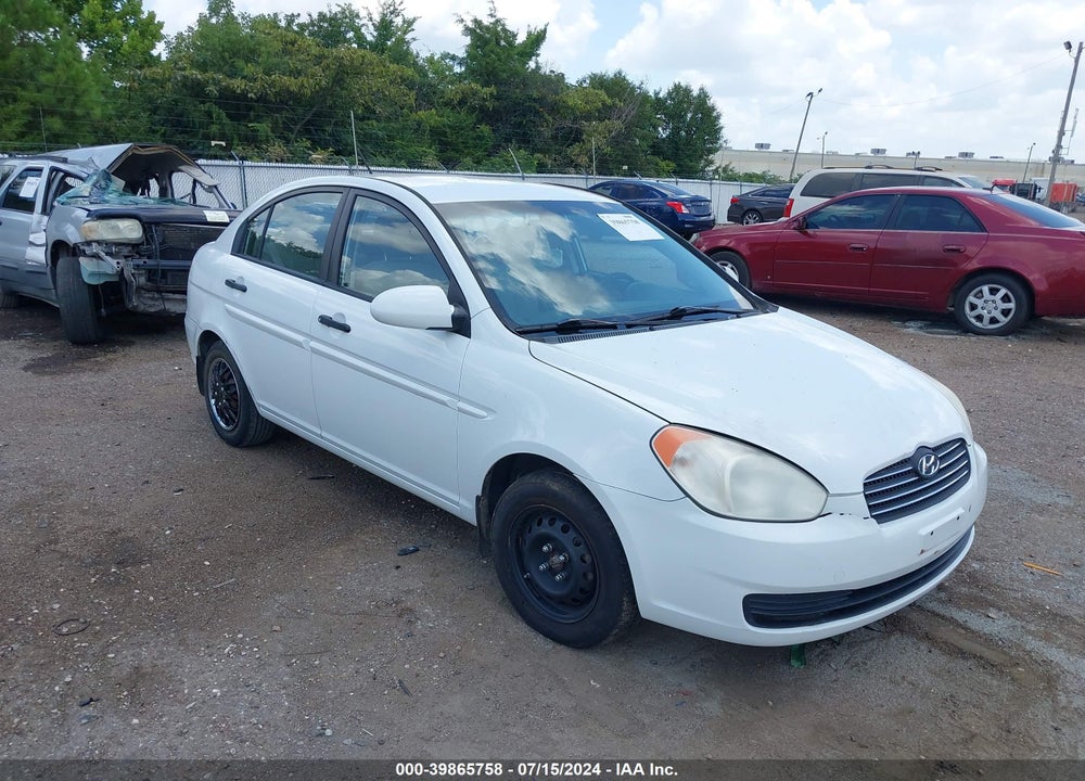 2009 HYUNDAI ACCENT GLS VIN: KMHCN46C19U293870