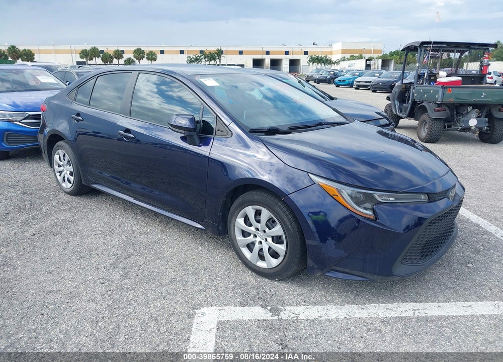 2020 TOYOTA COROLLA LE VIN: 5YFEPRAE7LP057127