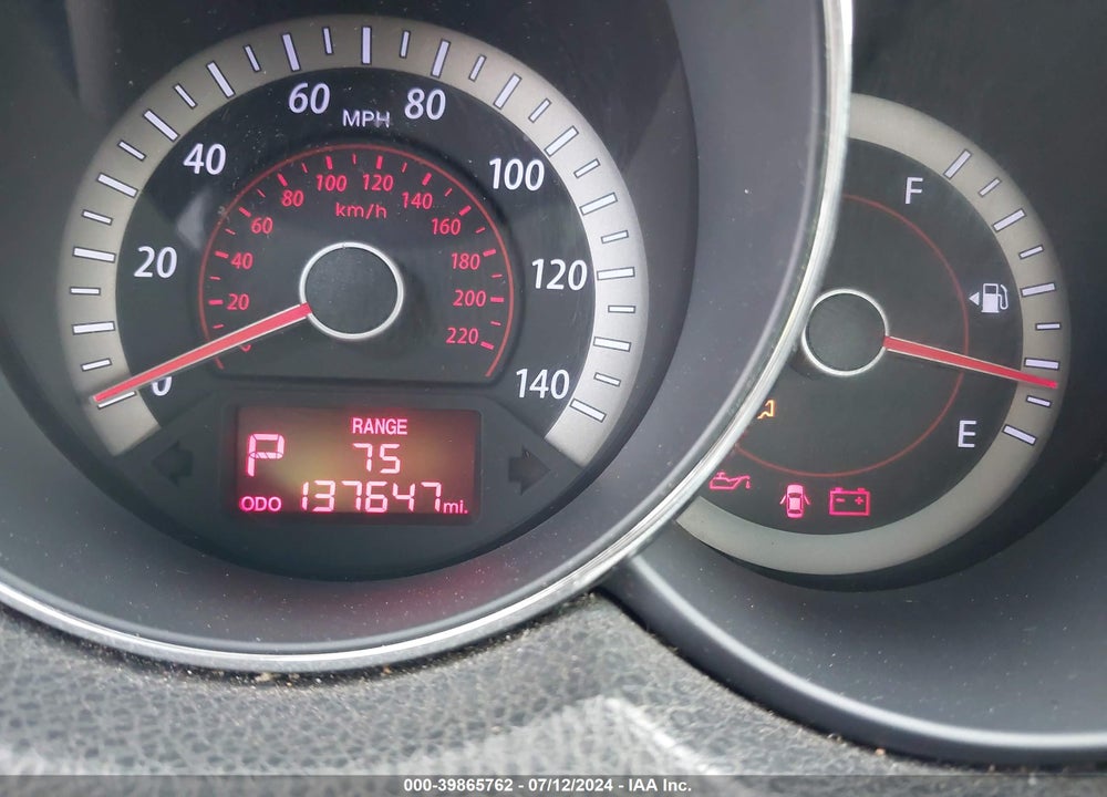 2013 KIA FORTE EX VIN: KNAFU4A21D5691387