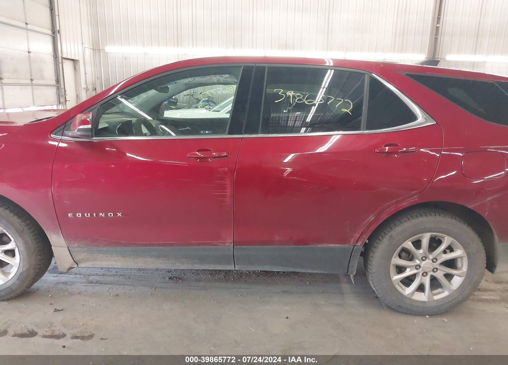 2018 CHEVROLET EQUINOX LT VIN: 2GNAXJEV5J6165522