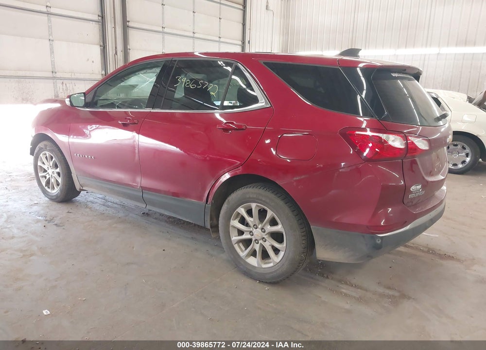 2018 CHEVROLET EQUINOX LT VIN: 2GNAXJEV5J6165522