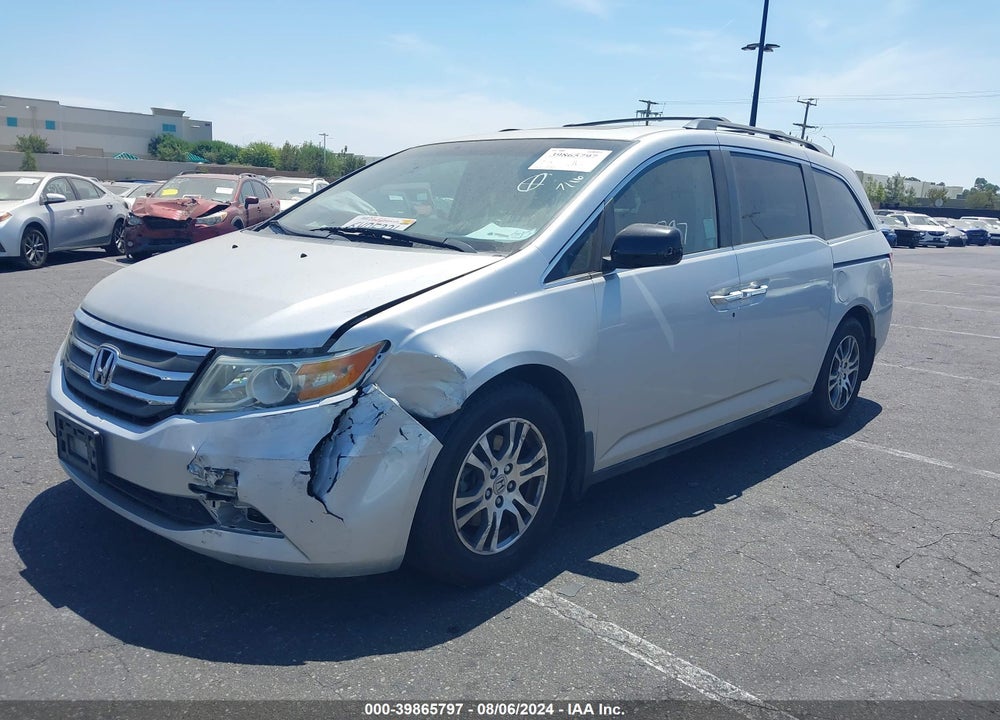 2012 HONDA ODYSSEY EX-L VIN: 5FNRL5H68CB055130