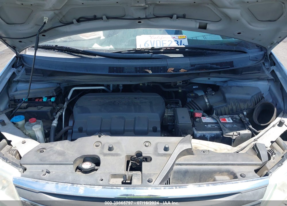 2012 HONDA ODYSSEY EX-L VIN: 5FNRL5H68CB055130