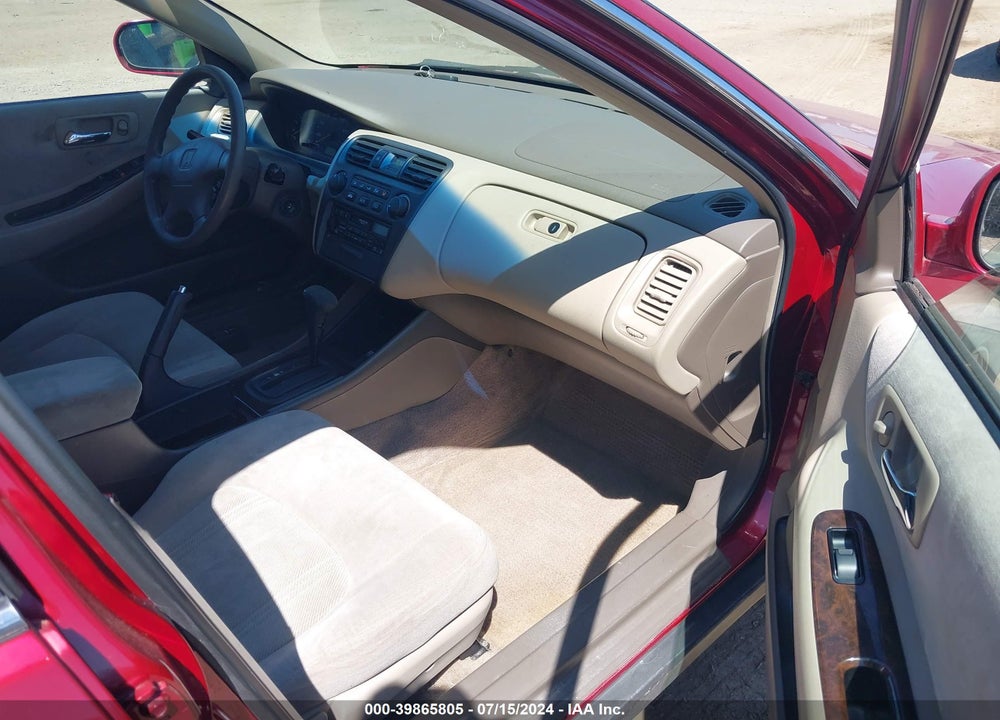 2000 HONDA ACCORD 2.3 SE VIN: JHMCG567XYC006570