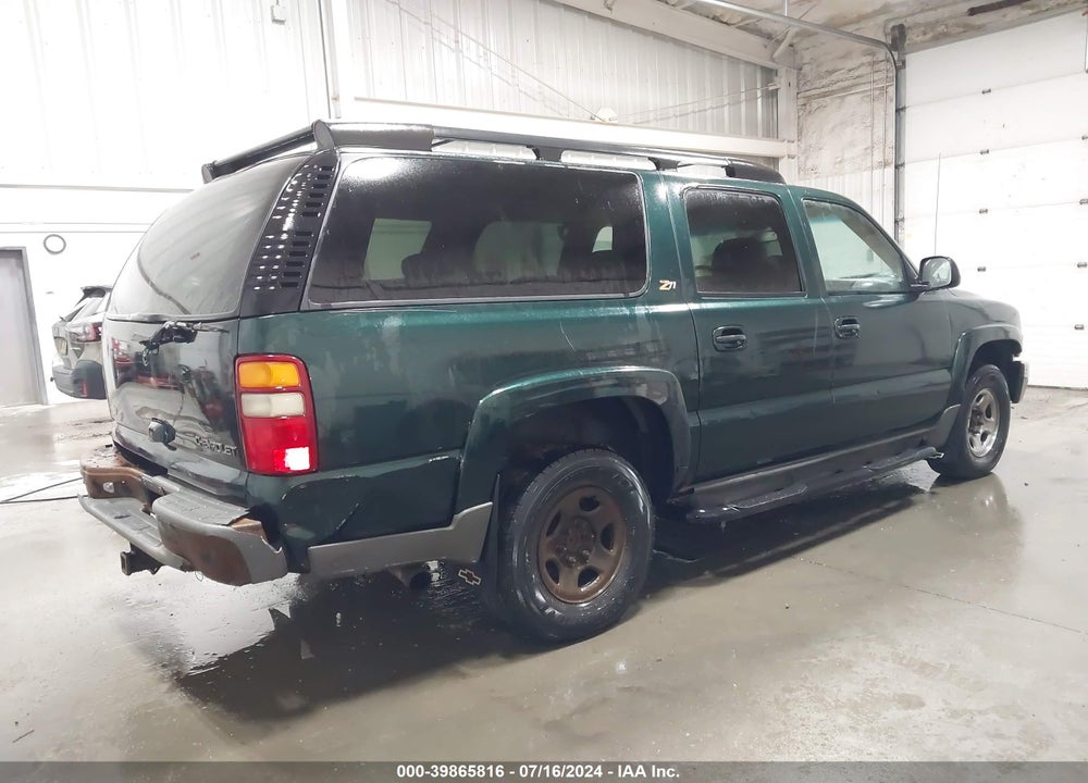 2002 CHEVROLET SUBURBAN 1500 Z71 VIN: 3GNFK16Z62G363067