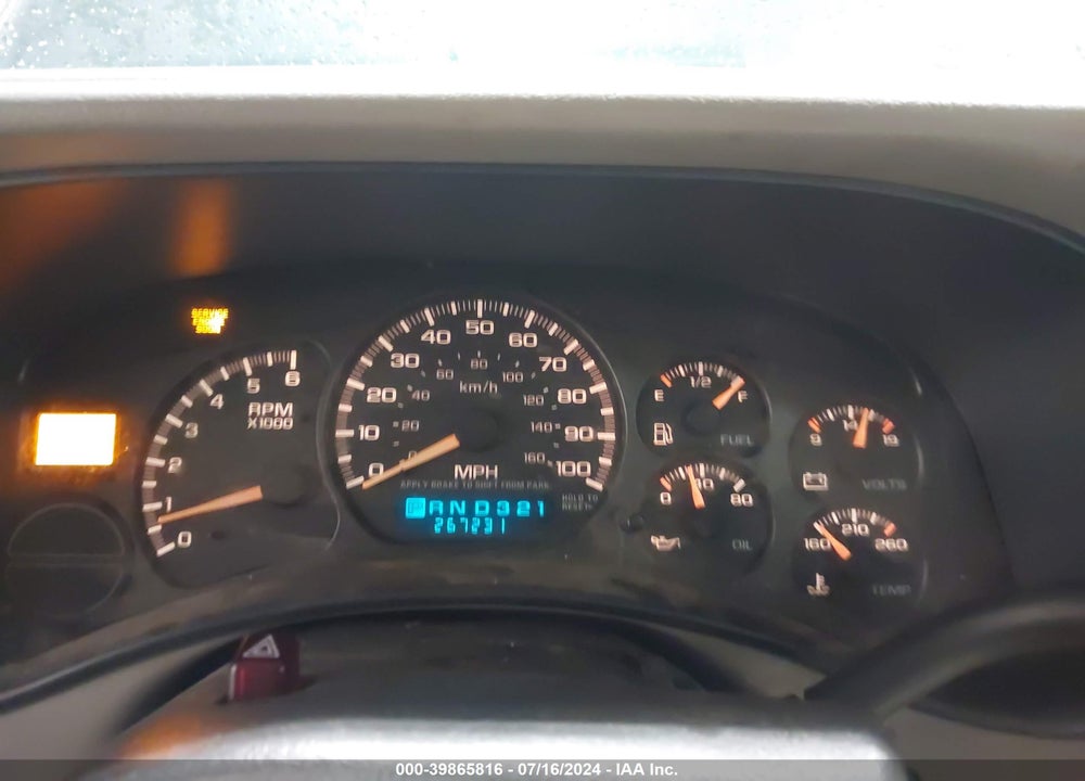 2002 CHEVROLET SUBURBAN 1500 Z71 VIN: 3GNFK16Z62G363067