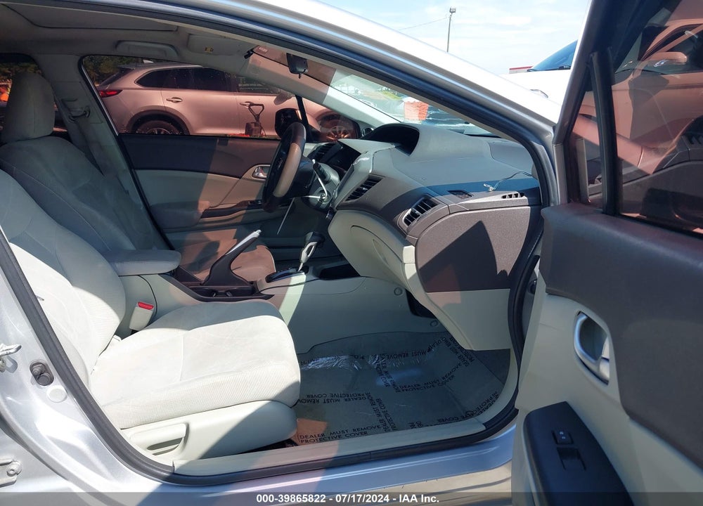 2012 HONDA CIVIC EX VIN: 19XFB2F89CE351742