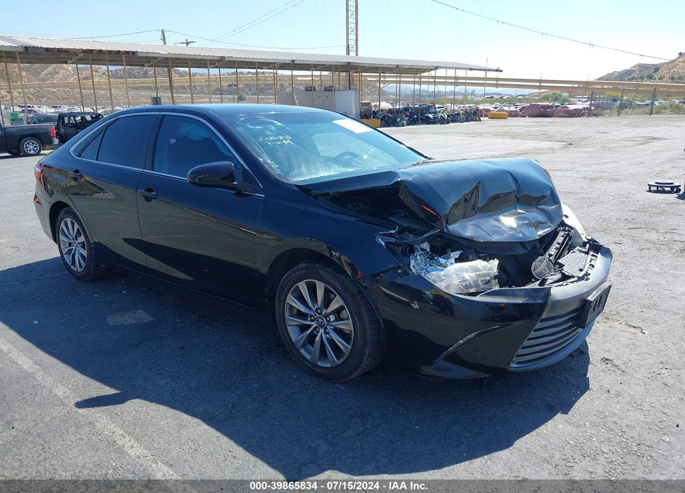 2016 TOYOTA CAMRY XLE VIN: 4T4BF1FK3GR561982