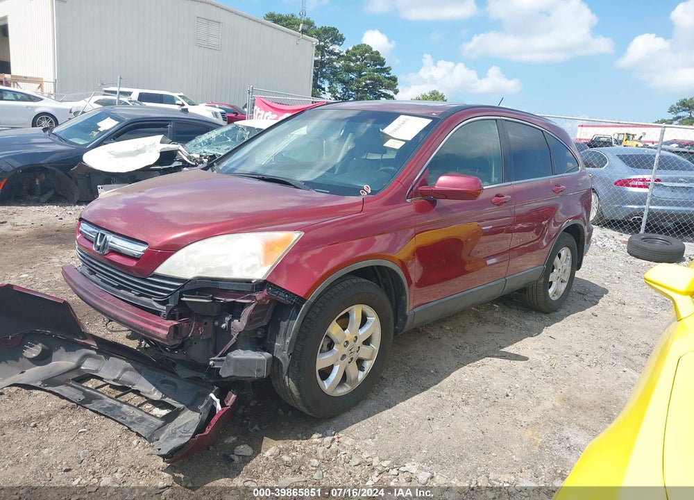 2009 HONDA CR-V EX-L VIN: JHLRE38759C013658