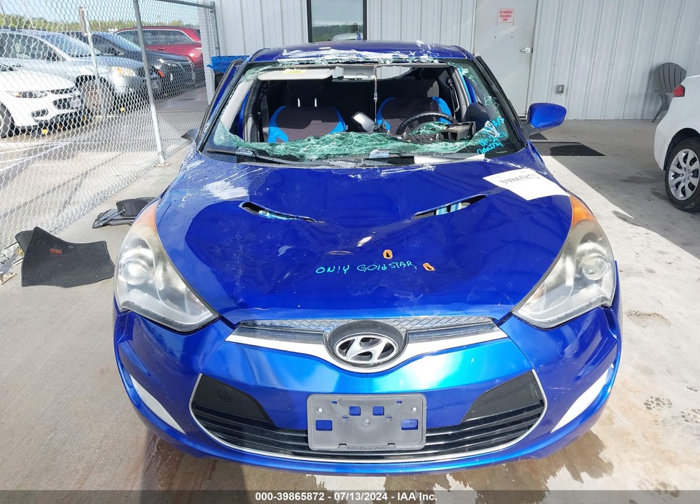 2013 HYUNDAI VELOSTER VIN: KMHTC6AD6DU153369