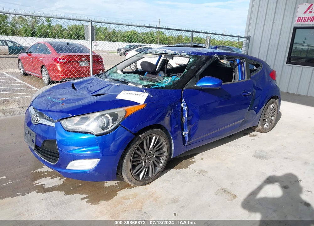 2013 HYUNDAI VELOSTER VIN: KMHTC6AD6DU153369
