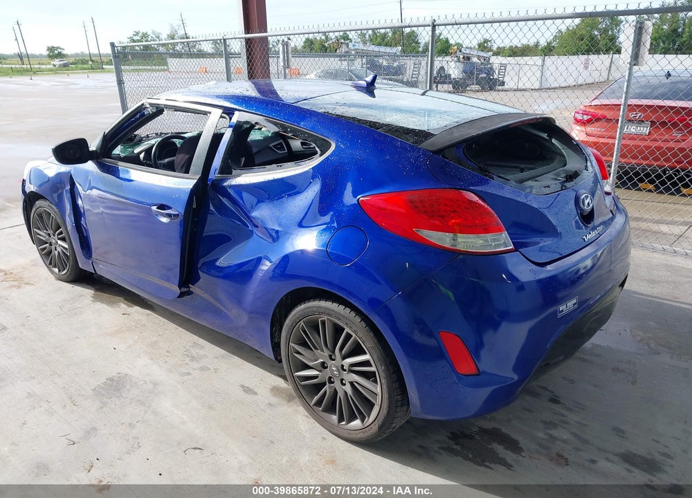 2013 HYUNDAI VELOSTER VIN: KMHTC6AD6DU153369