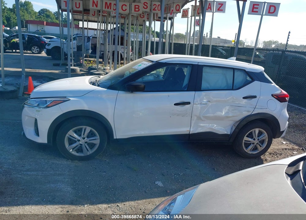 2021 NISSAN KICKS S XTRONIC CVT VIN: 3N1CP5BV6ML551592