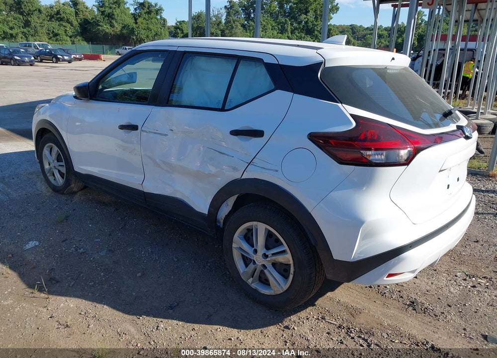 2021 NISSAN KICKS S XTRONIC CVT VIN: 3N1CP5BV6ML551592