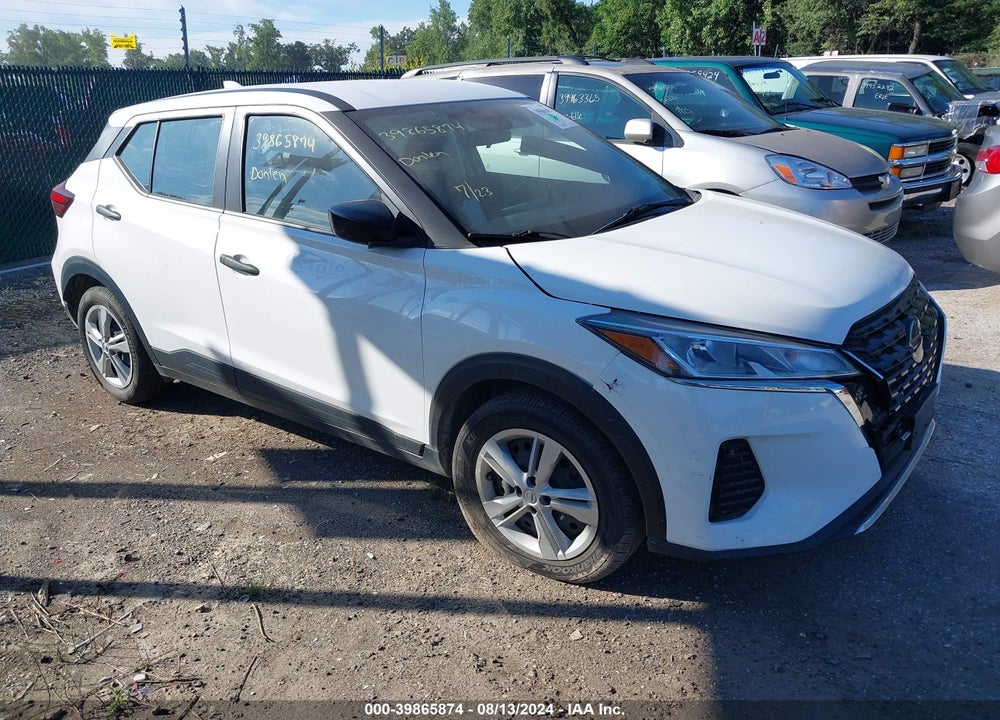 2021 NISSAN KICKS S XTRONIC CVT VIN: 3N1CP5BV6ML551592